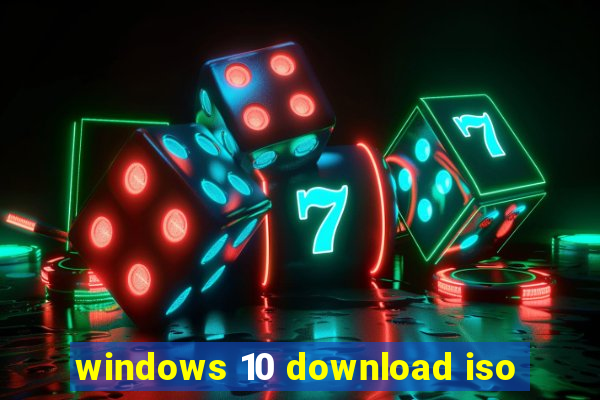 windows 10 download iso